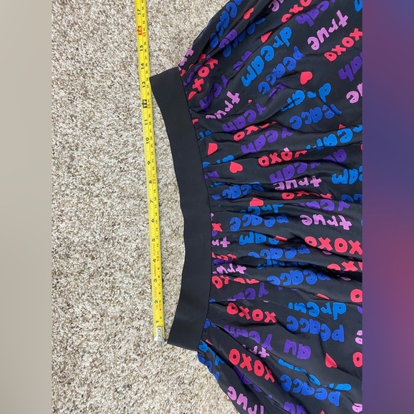 Amanda Uprichard Silk Graphic Mini Multicolor Summer Women’s Small - Picture 6 of 11